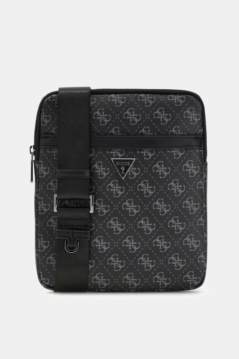 Erkek Milano Çapraz Askılı Çanta - Siyah - Guess