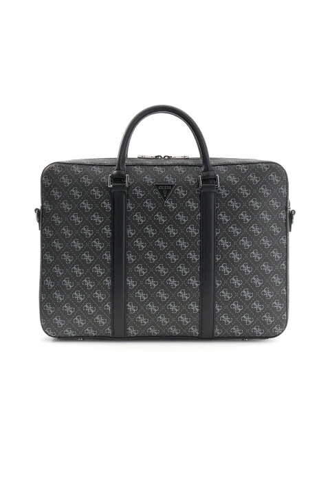 Erkek Milano Evrak Çantası - Siyah - Guess