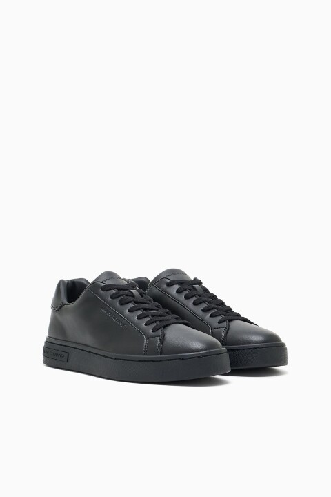Erkek Minimalist Sneaker - Siyah - Armani Exchange