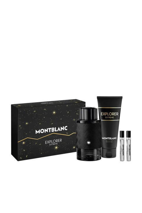 Erkek Mont Blanc Explorer Extreme Set Odunsu ve Amber Notalı Parfum 100ml - Mont Blanc
