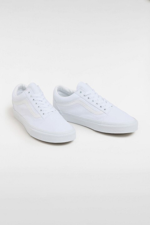 Erkek Old Skool Sneaker - Beyaz 