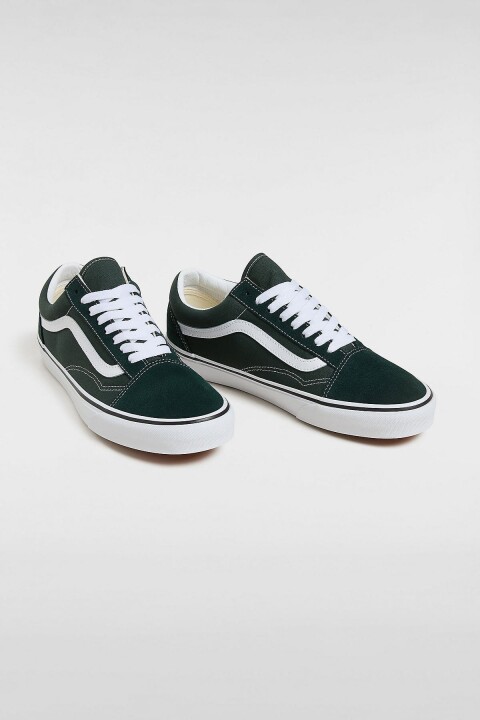 Erkek Old Skool Sneaker - Yeşil - Vans
