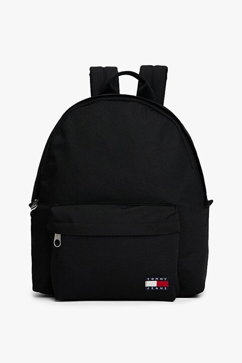 Erkek Ön Cepli Sırt Çantası - Siyah - Tommy Hilfiger