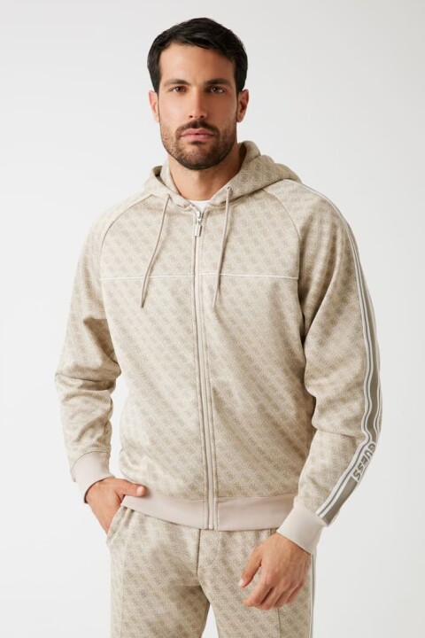 Erkek Parimo Aktif Sweatshirt - Açık Kahverengi 