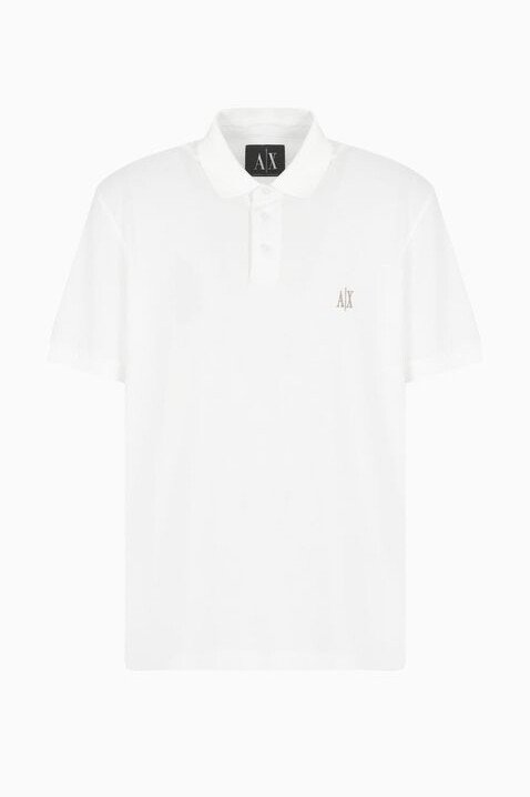 Erkek Polo Yaka T-Shirt - Beyaz 