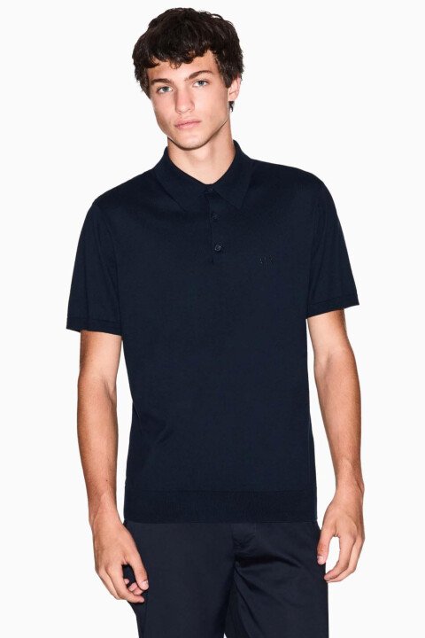 Erkek Polo Yaka T-Shirt - Lacivert 