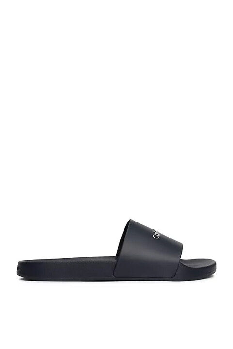 Erkek Pool Slıde Rubber Terlik-Lacivert - Calvin Klein