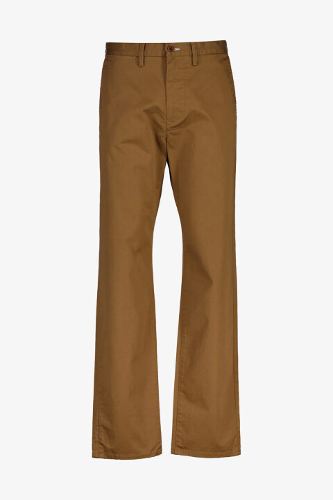 Erkek Regular Fit Chino Pantolon - Kahverengi - Gant