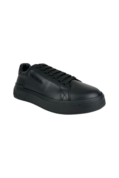Erkek Rey Lace-Up Bağçıklı Sneakers - Siyah 