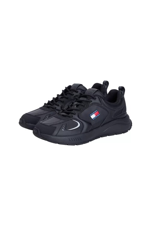 Erkek Runner Sneaker - Siyah 