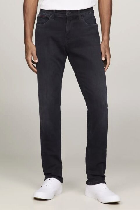 Erkek Scanton Slım Dyjbk Jean - Siyah - Tommy Hilfiger