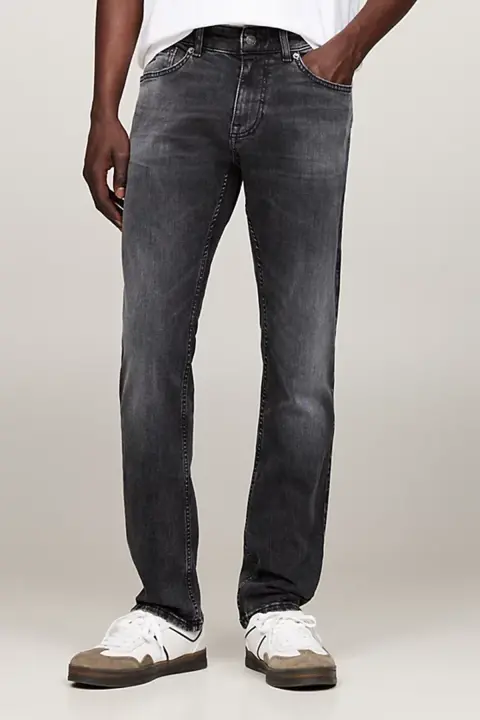 Erkek Scanton Slim Kot Pantolon - Siyah 