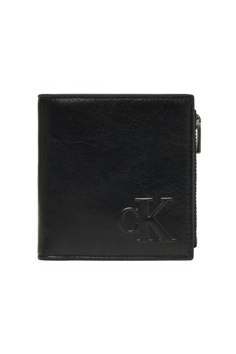 Erkek SCULPTED IMPRESSION COMPACT ZIP Wallets - Calvin Klein