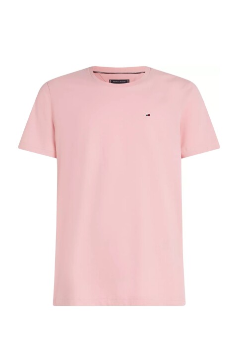Erkek Seasonal Regular Fit Solid T-Shirt - Pembe 