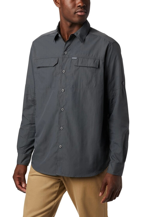 Erkek Silver Ridge 2.0 Uzun Kollu Gömlek - Gri - Columbia