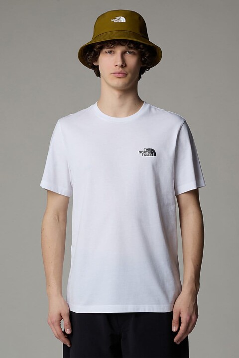 Erkek Simple Dome T-Shirt - Beyaz - The North Face