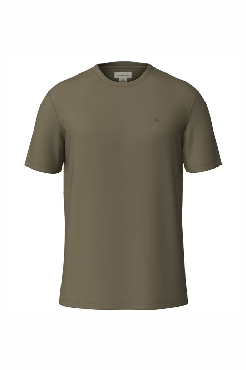  Erkek Siyah Supima Pamuk T-Shirt - Kahvernegi 