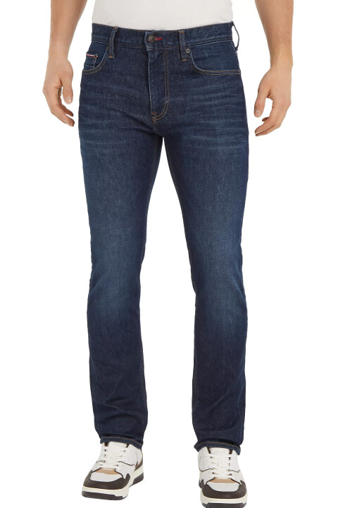 Erkek Slım Bleecker Pstr Benton Blue Jean Pantolon-Lacivert 