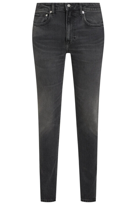 Erkek Slım Taper Jean Pantolon - Siyah - Calvin Klein