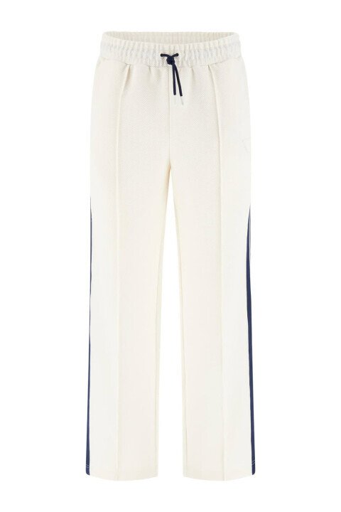 Erkek Spiros Aktif Jogger Fit Eşofman Altı - Beyaz - Guess