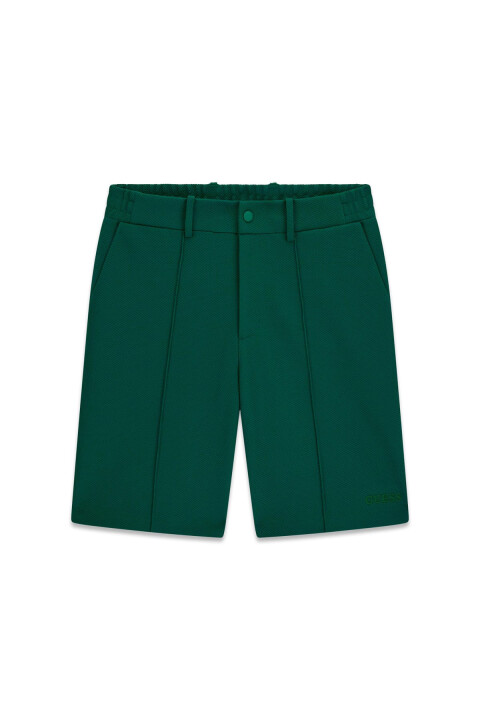 Erkek Spiros Aktif Relaxed Fit Şort - Yeşil - Guess