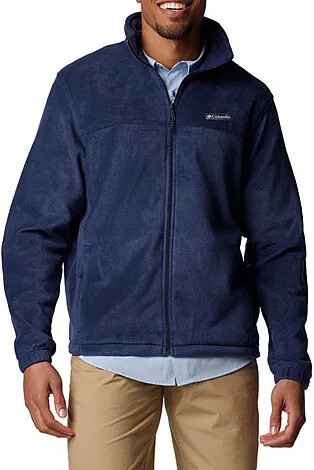 Erkek Steens Mountain Full Zip 2.0 Tam Kalıp Tam Boy Fermuarlı Polar Üst - Lacivert - Columbia