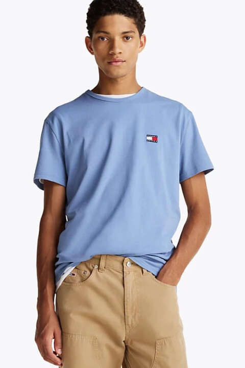 Erkek T-Shirt - Mavi 