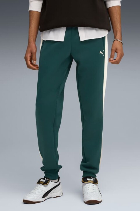 Erkek T7 Always On Yan Şeritli Eşofman Altı - Yeşil - PUMA