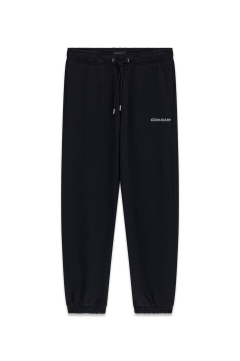 Erkek Terry Regular Fit Eşofman Altı - Siyah - Guess
