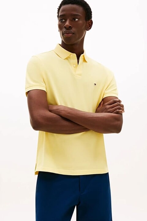 Erkek Th 1985 Regular Polo T-Shirt - Sarı 