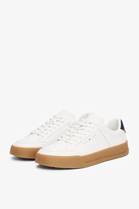 Erkek Th Court Mix Sneakers - Ekru 