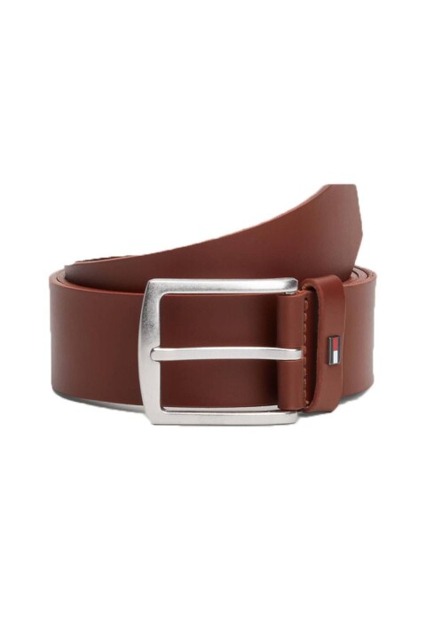 Erkek Th Denton Kemer - Kahverengi - Tommy Hilfiger