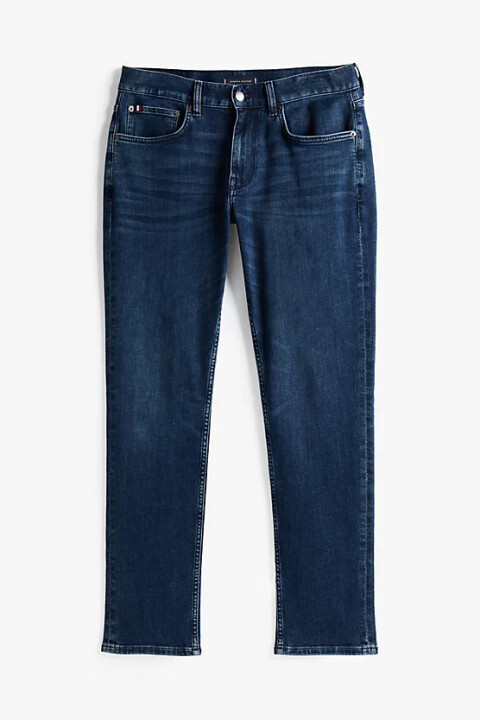 Erkek Th Denton Solmuş Kot Pantolon - Mavi 