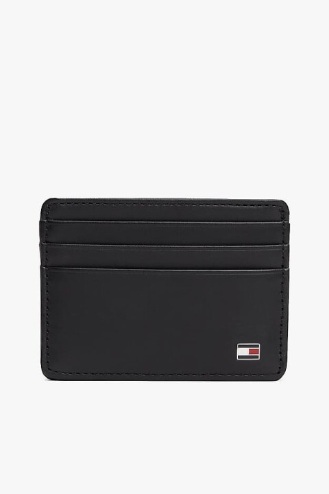 Erkek Th Eton Kartlık Cüzdan - Siyah - Tommy Hilfiger
