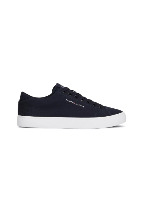 Erkek Th Hı Vulc Low Canvas Sneaker-Lacivert 