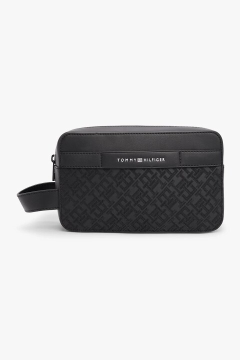 Erkek Th Monogram Küçük Çanta - Siyah - Tommy Hilfiger