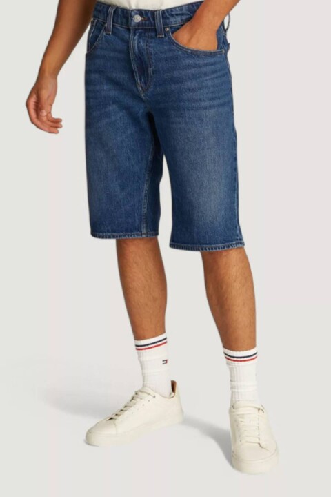 Erkek Th Ronnie Şort - Mavi - Tommy Hilfiger