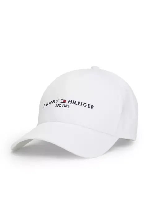 Erkek Th Şapka - Beyaz - Tommy Hilfiger