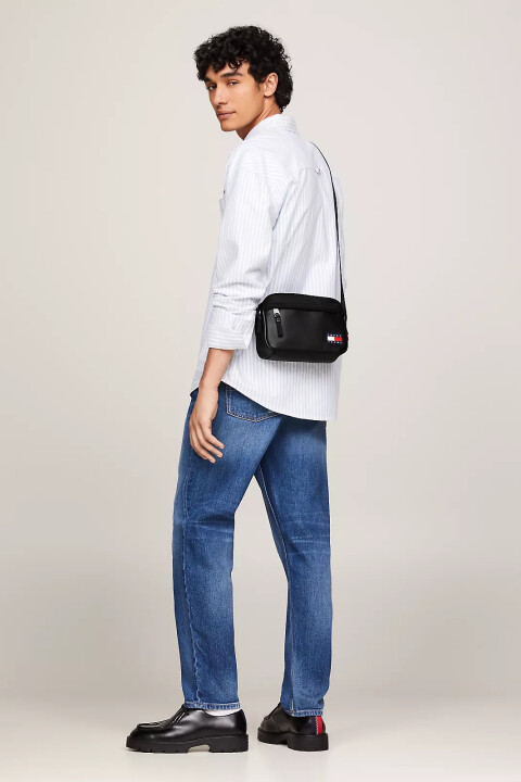 Erkek Tjm Elıte Ew Crossover Omuz Çantası-Siyah - Tommy Hilfiger