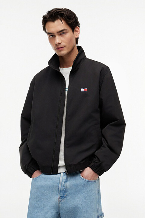 Erkek Tjm Essential Ceket - Siyah 