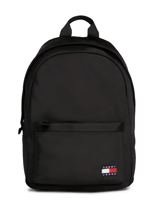 Erkek Tjm Günlük Dome Sırt Çantası - Siyah - Tommy Hilfiger