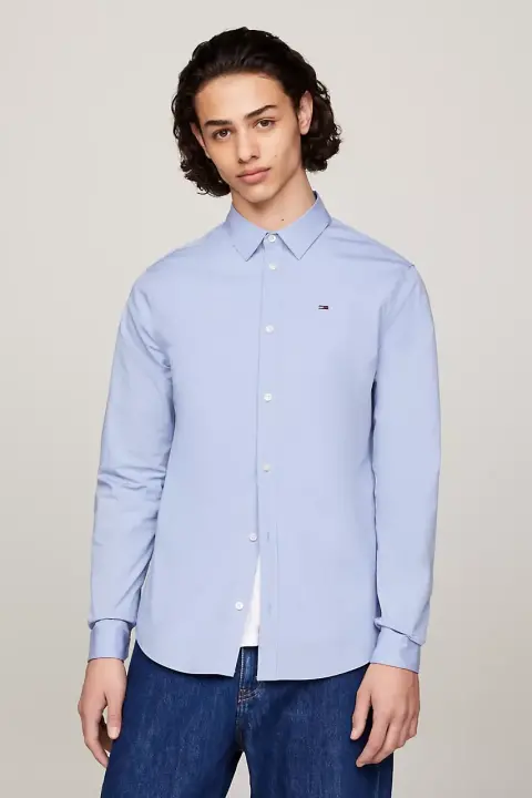 Erkek Tjm Original Stretch Gömlek - Tommy Hilfiger