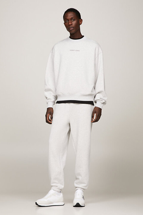 Erkek Tjm Rlx Logolu Jogger Eşofman Altı - Gri - Tommy Hilfiger