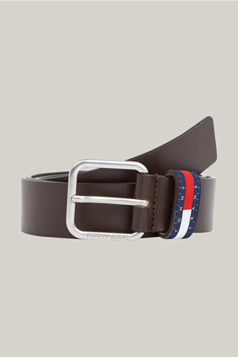 Erkek Tjm Ryan 3.5 Kemer - Koyu Kahverengi - Tommy Hilfiger