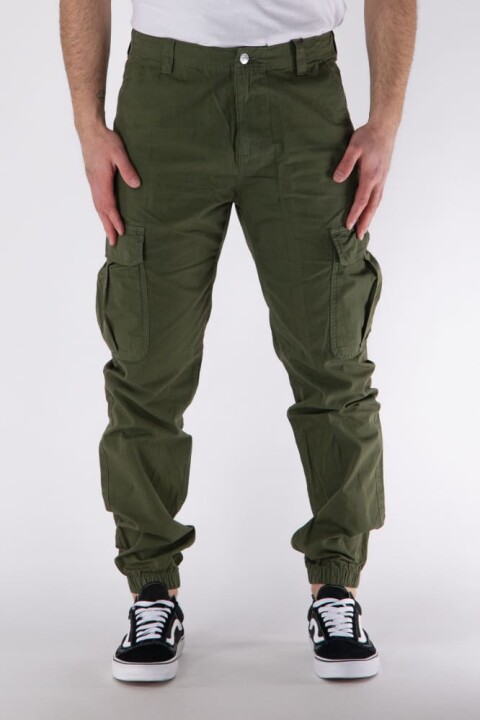 Erkek Tjm Ryan Kargo Pantolon - Yeşil 