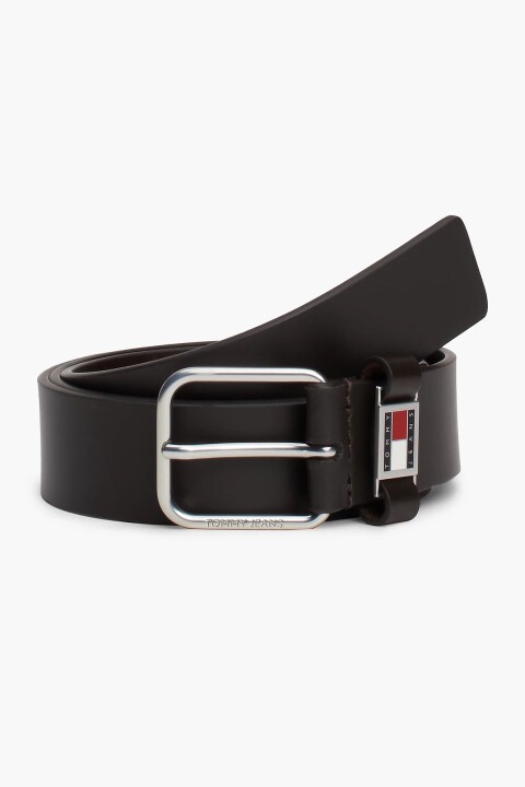 Erkek Tjm Scanton 3.5 Kemer - Koyu Kahverengi - Tommy Hilfiger