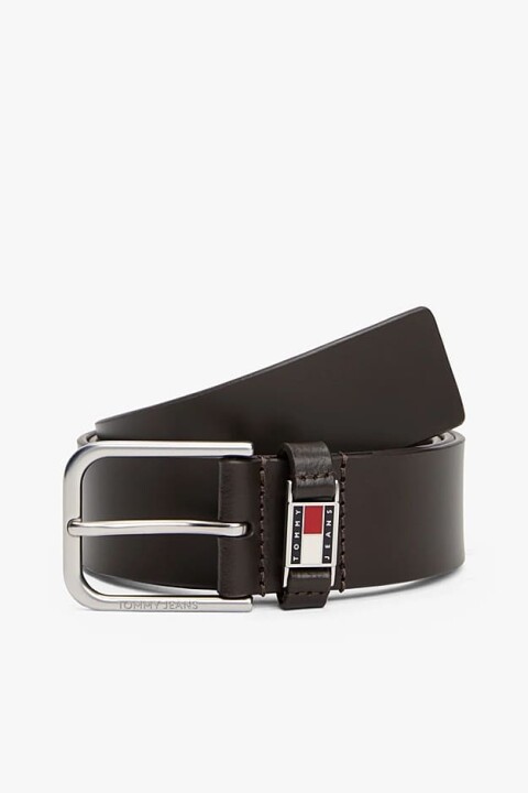 Erkek Tjm Scanton 4.0 Kemer - Koyu Kahverengi - Tommy Hilfiger