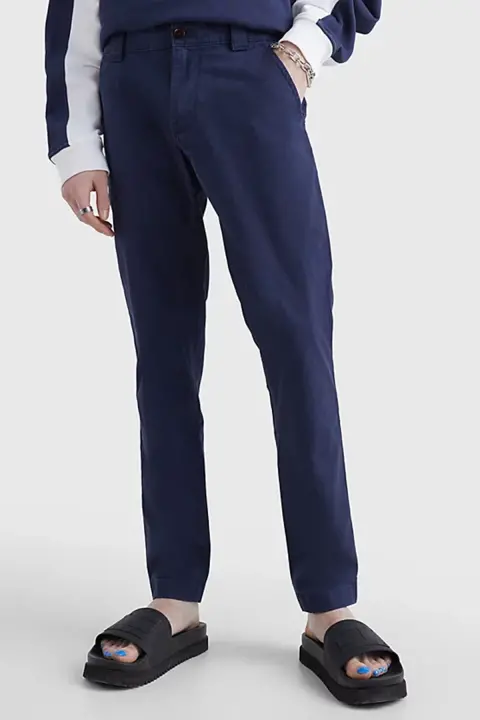 Erkek Tjm Scanton Slim Chino Pantolon - Lacivert - Tommy Hilfiger