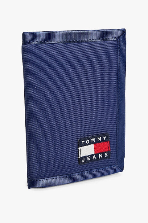 Erkek Tjm Trifold Cüzdan - Mavi 