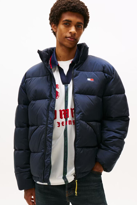 Erkek TJM Vail Puffer Mont - Lacivert 